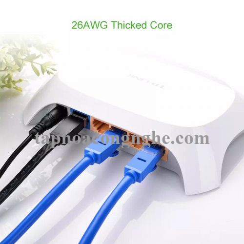 Ugreen 11205 10M Màu xanh Cáp mạng LAN CAT6 UPT NW102 30011205